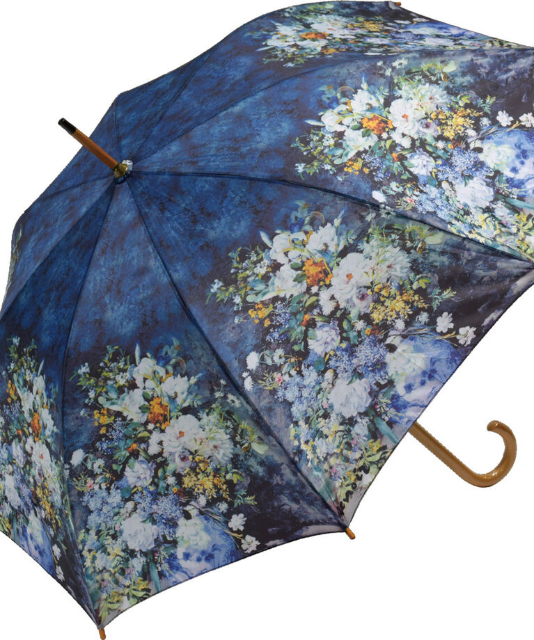 BACKYARD FAMILY「ジャンプ傘 レディース 通販 雨傘 長傘 58.5cm 約60cm ワンタッチ傘 レディース傘 傘」|傘|ブルー3