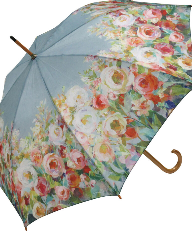BACKYARD FAMILY「ジャンプ傘 レディース 通販 雨傘 長傘 58.5cm 約60cm ワンタッチ傘 レディース傘 傘」|傘|ピンク1