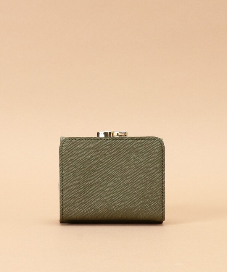 Samantha Thavasa「Pomme d'espoir ポムディスポワール バイカラー三つ折り口金財布」|財布|