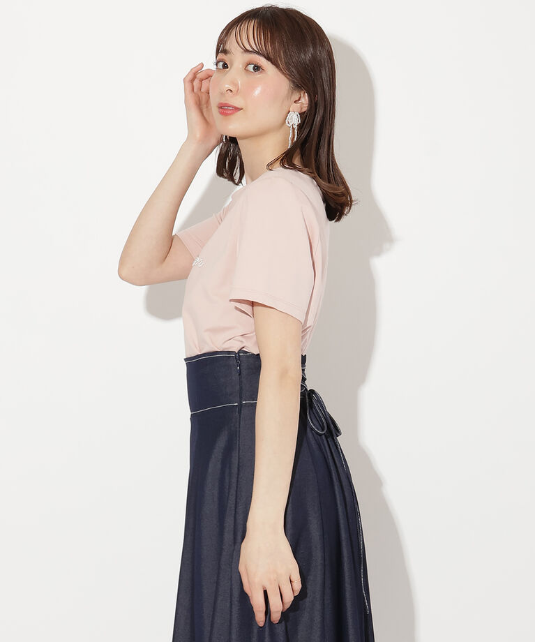 WILLSELECTION「パールロゴTシャツ」|Tシャツ・カットソー|