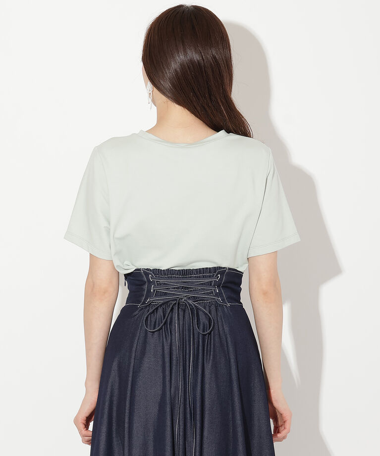 WILLSELECTION「パールロゴTシャツ」|Tシャツ・カットソー|
