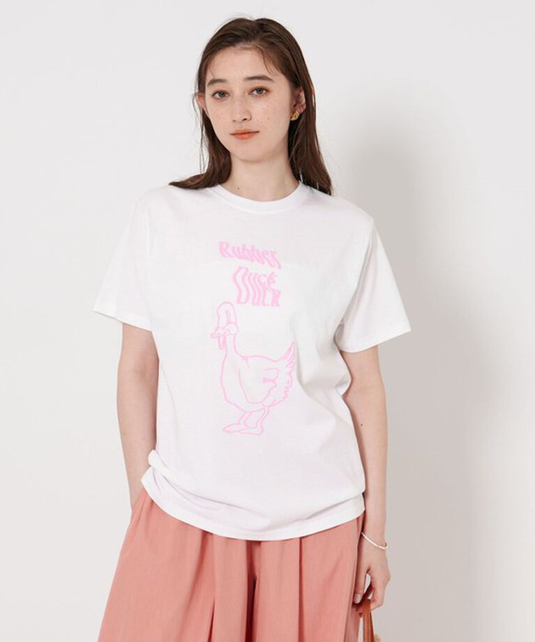UNITED ARROWS「＜Personal Effects＞DUCK Tシャツ」|Tシャツ・カットソー|WHITE