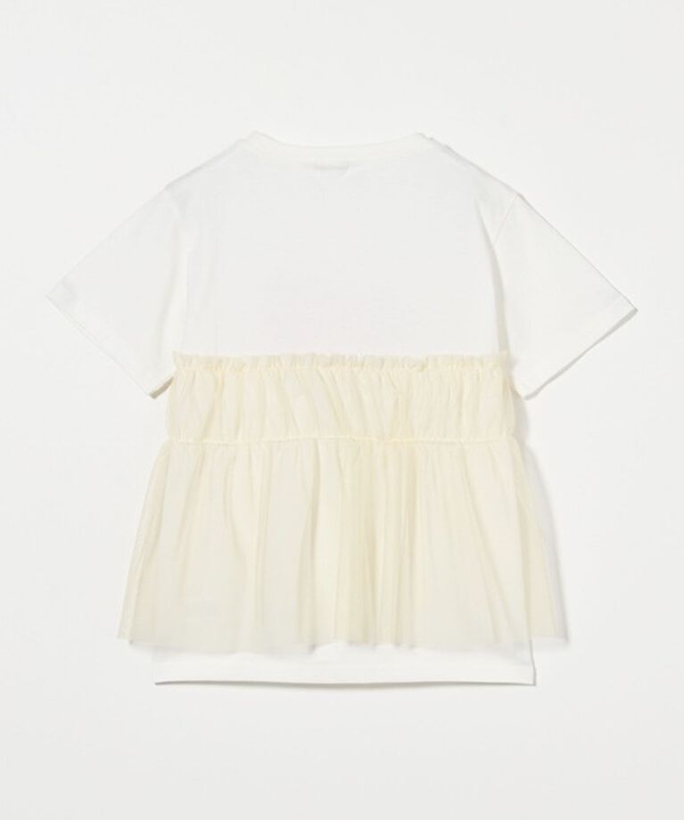 UNITED ARROWS green label relaxing「チュール ドッキング Tシャツ / キッズ  100cm-160cm」|Tシャツ・カットソー|
