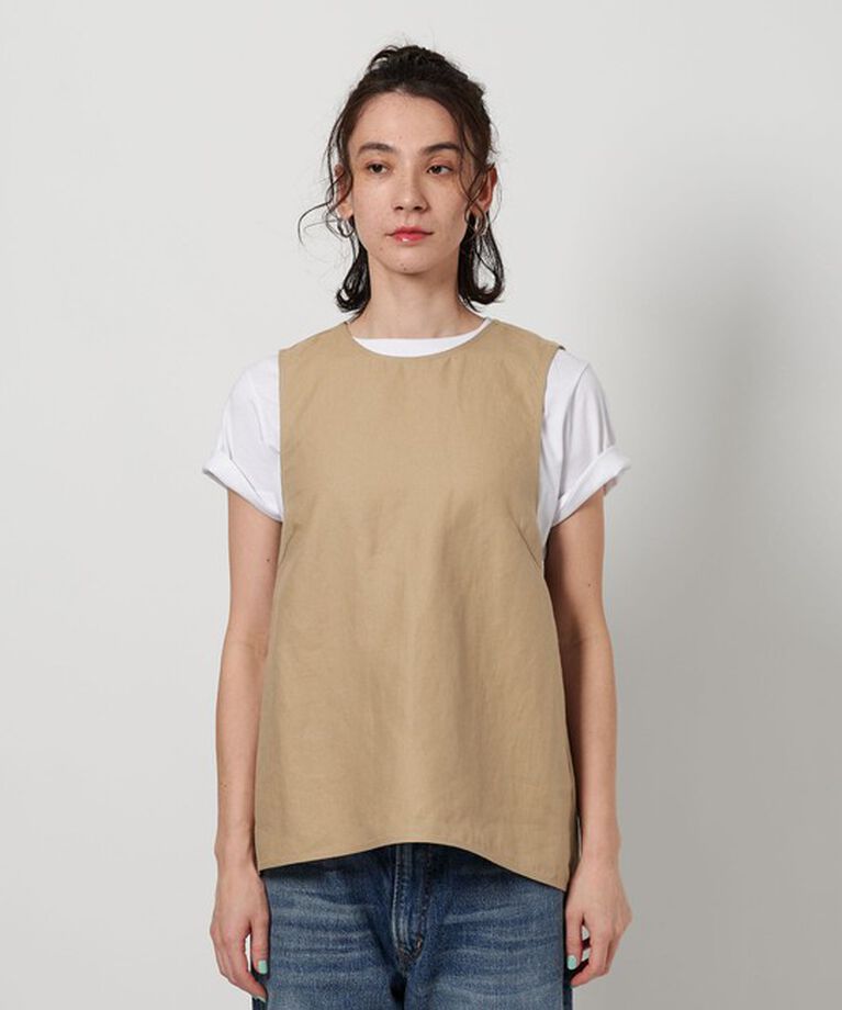 BEAUTY&YOUTH UNITED ARROWS「バッククロス チュニック -ウォッシャブル-」|シャツ・ブラウス|