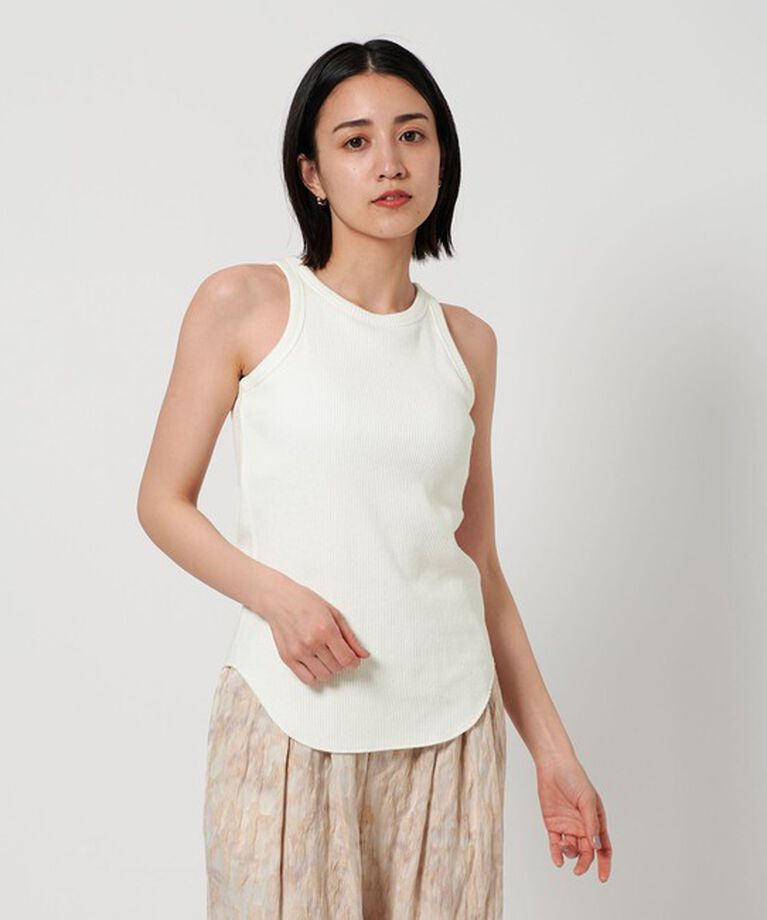 BEAUTY&YOUTH UNITED ARROWS「リブ アメリカンスリーブ タンクトップ」|タンクトップ|