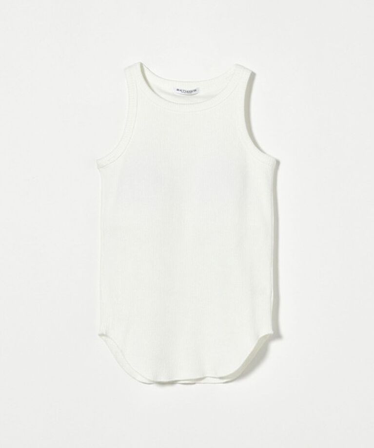BEAUTY&YOUTH UNITED ARROWS「リブ アメリカンスリーブ タンクトップ」|タンクトップ|