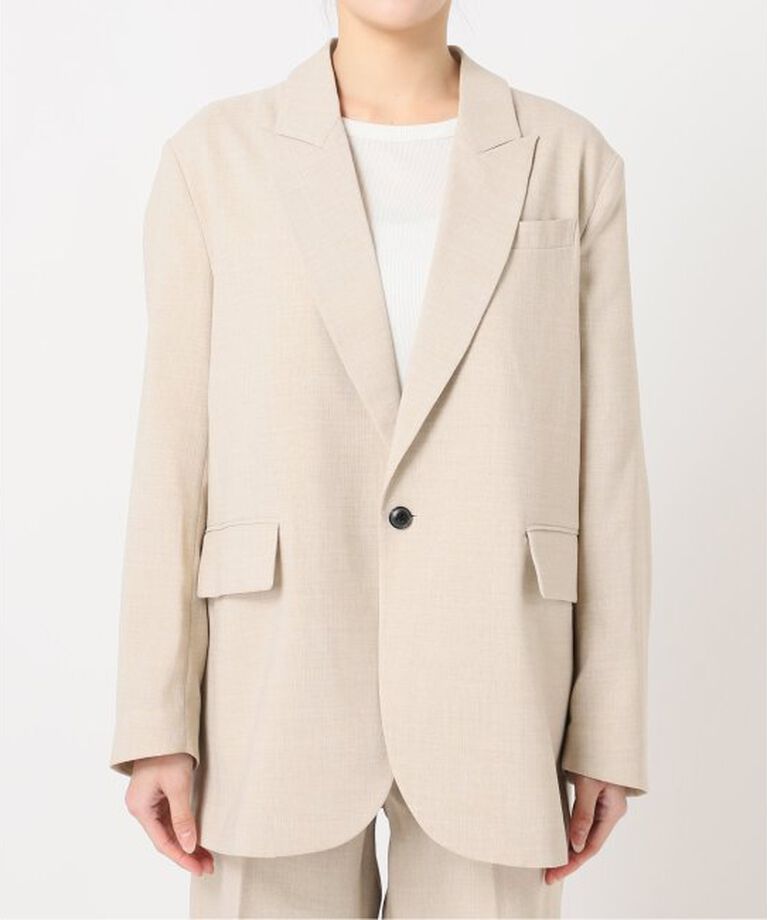 OUTDOOR PRODUCTS Usual Things「ORDINARYリネンライクジャケット」|テーラードジャケット|