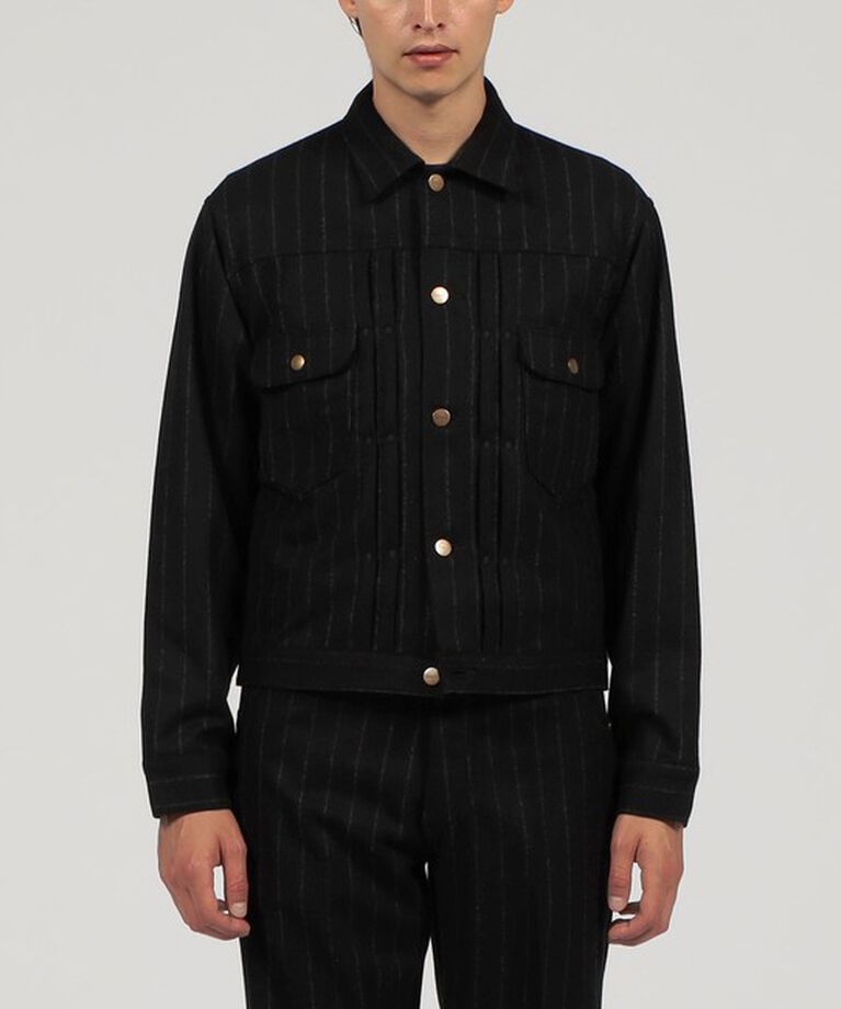 TOMORROWLAND MENS「【別注】Wrangler 111MJ ウールフランネル ブルゾン FOX BROTHERS」|ブルゾン・スタジャン|