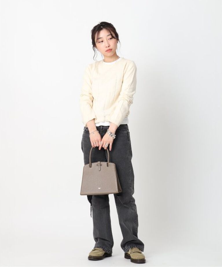  「【blancle/ ブランクレ】S.LETHER one handle formal bag」|ハンドバッグ|