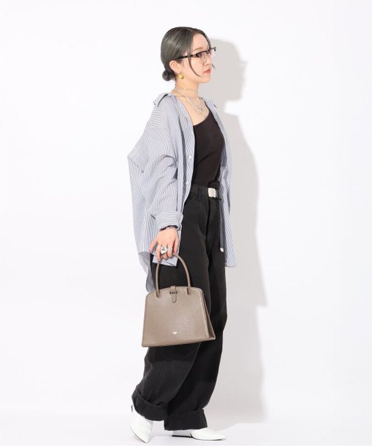  「【blancle/ ブランクレ】S.LETHER one handle formal bag」|ハンドバッグ|