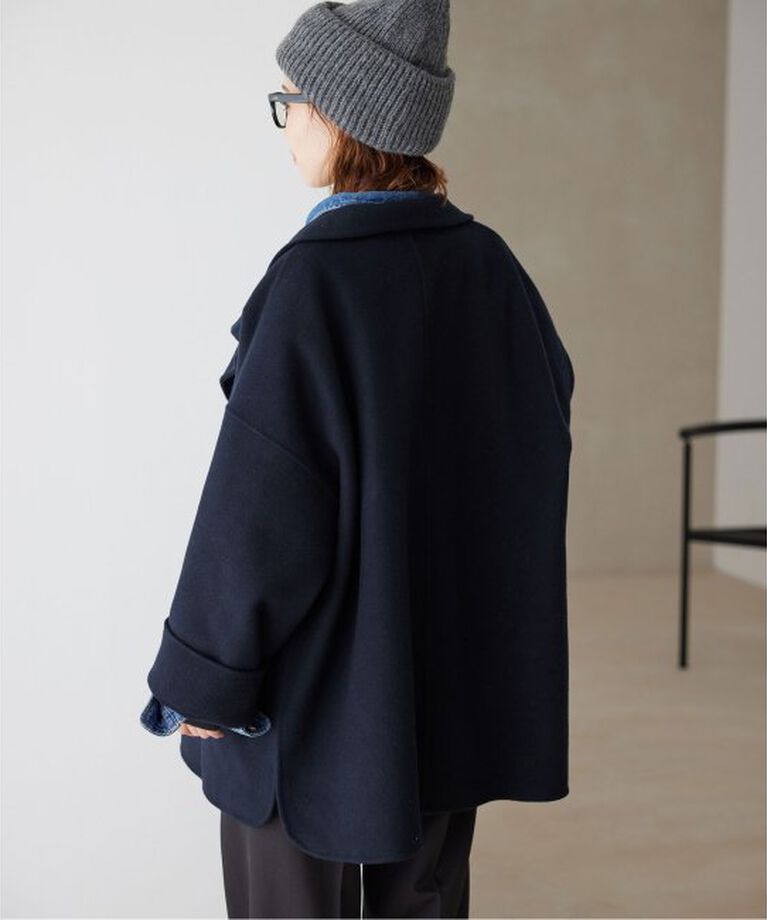 SLOBE IENA「souple woolダブルフェイススタンドコート」|その他|