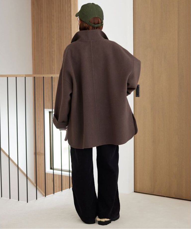 SLOBE IENA「souple woolダブルフェイススタンドコート」|その他|