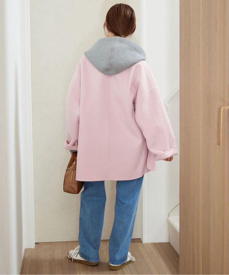 SLOBE IENA「souple woolダブルフェイススタンドコート」|その他|