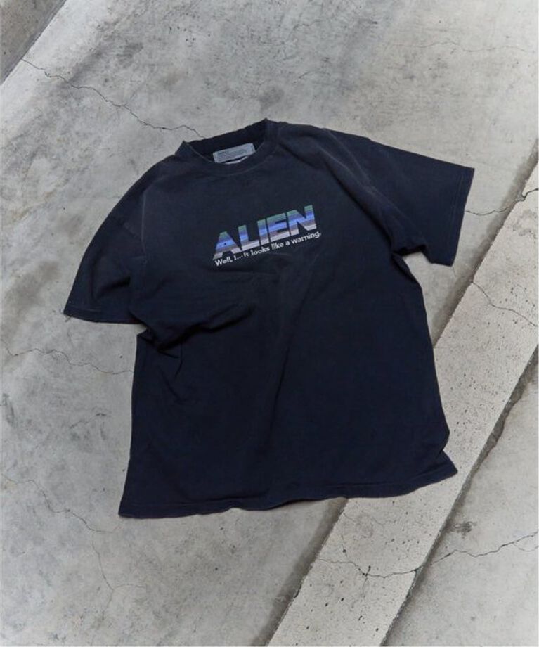 417 EDIFICE「DAIRIKU / ダイリク EX Alien Vintage Wash H-S Tee」|Tシャツ・カットソー|