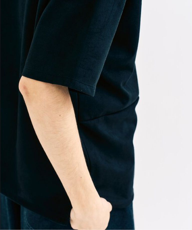 417 EDIFICE「フェイクスウェード Tシャツ」|Tシャツ・カットソー|
