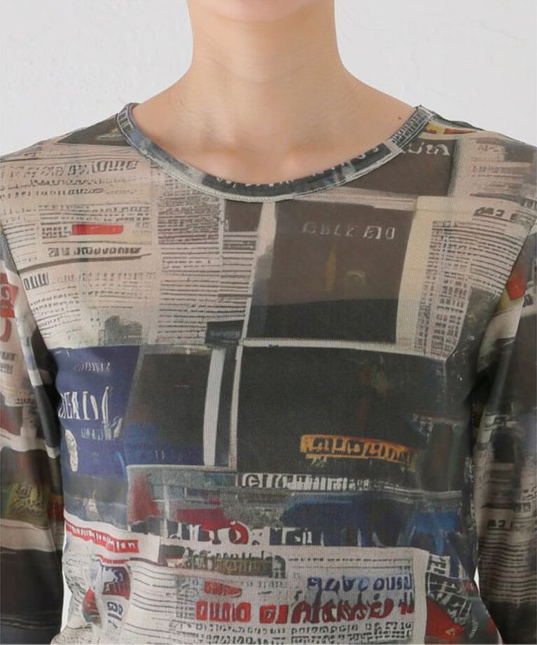 Oriens JOURNAL STANDARD「《追加》プリントシアープルオーバー」|Tシャツ・カットソー|