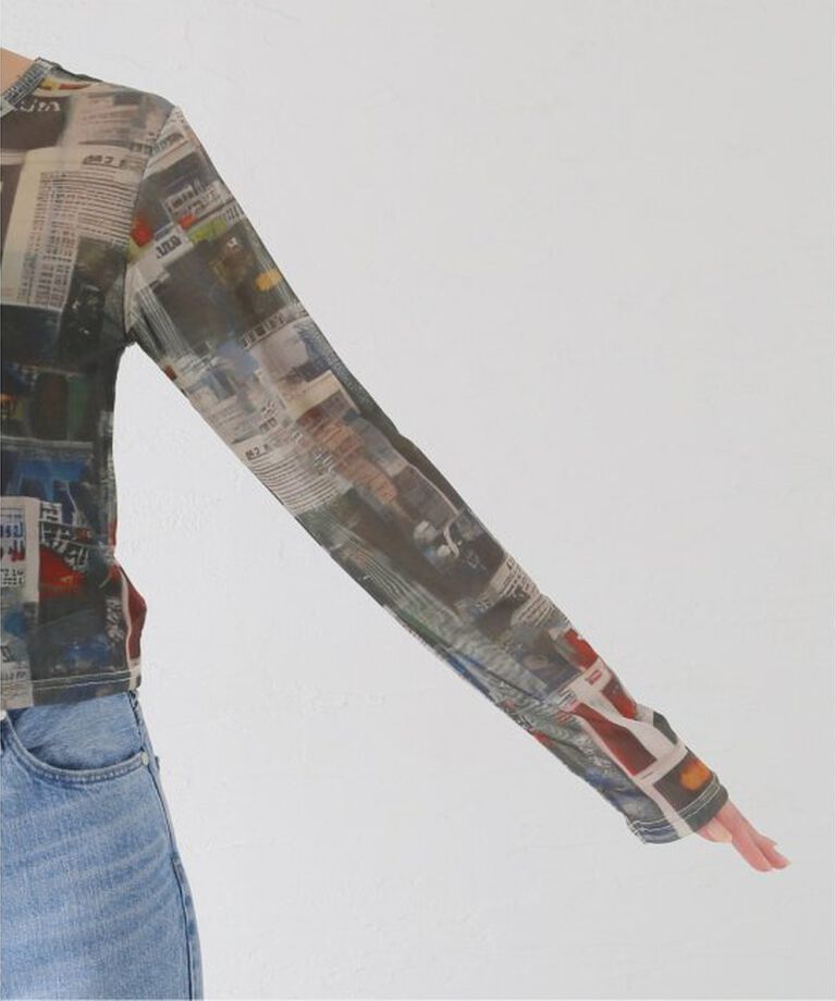 Oriens JOURNAL STANDARD「《追加》プリントシアープルオーバー」|Tシャツ・カットソー|