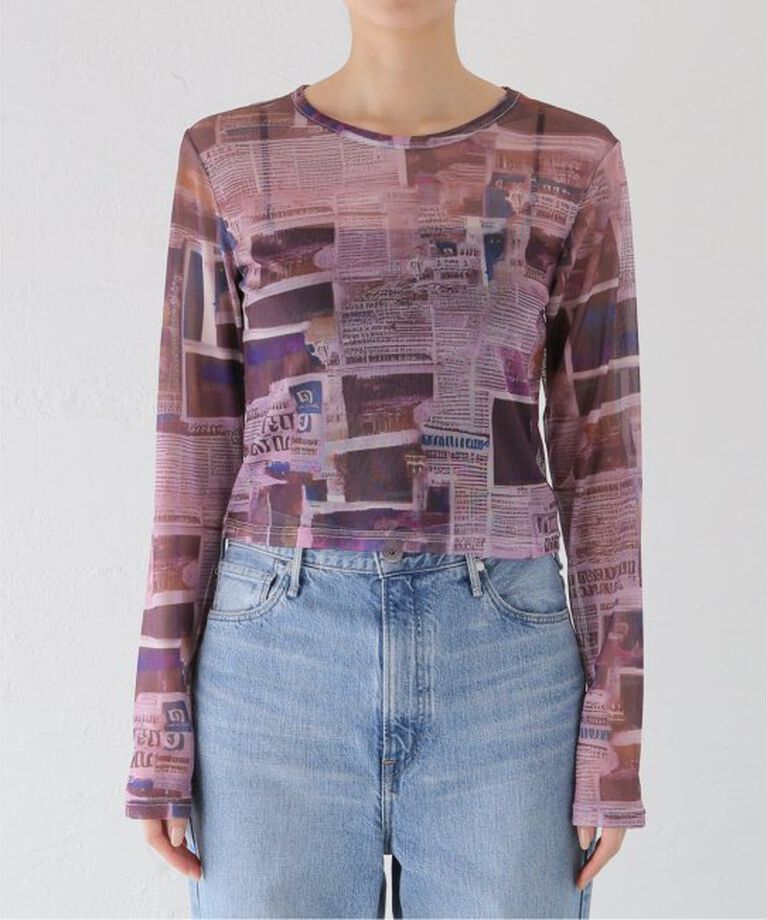 Oriens JOURNAL STANDARD「《追加》プリントシアープルオーバー」|Tシャツ・カットソー|