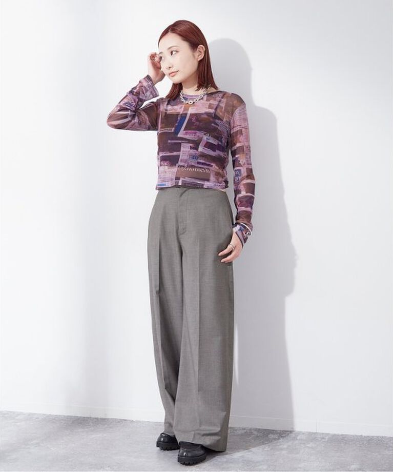 Oriens JOURNAL STANDARD「《追加》プリントシアープルオーバー」|Tシャツ・カットソー|