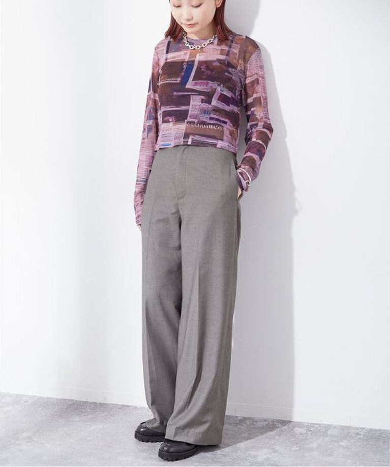 Oriens JOURNAL STANDARD「《追加》プリントシアープルオーバー」|Tシャツ・カットソー|