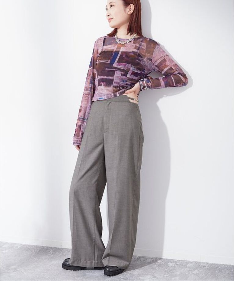 Oriens JOURNAL STANDARD「《追加》プリントシアープルオーバー」|Tシャツ・カットソー|