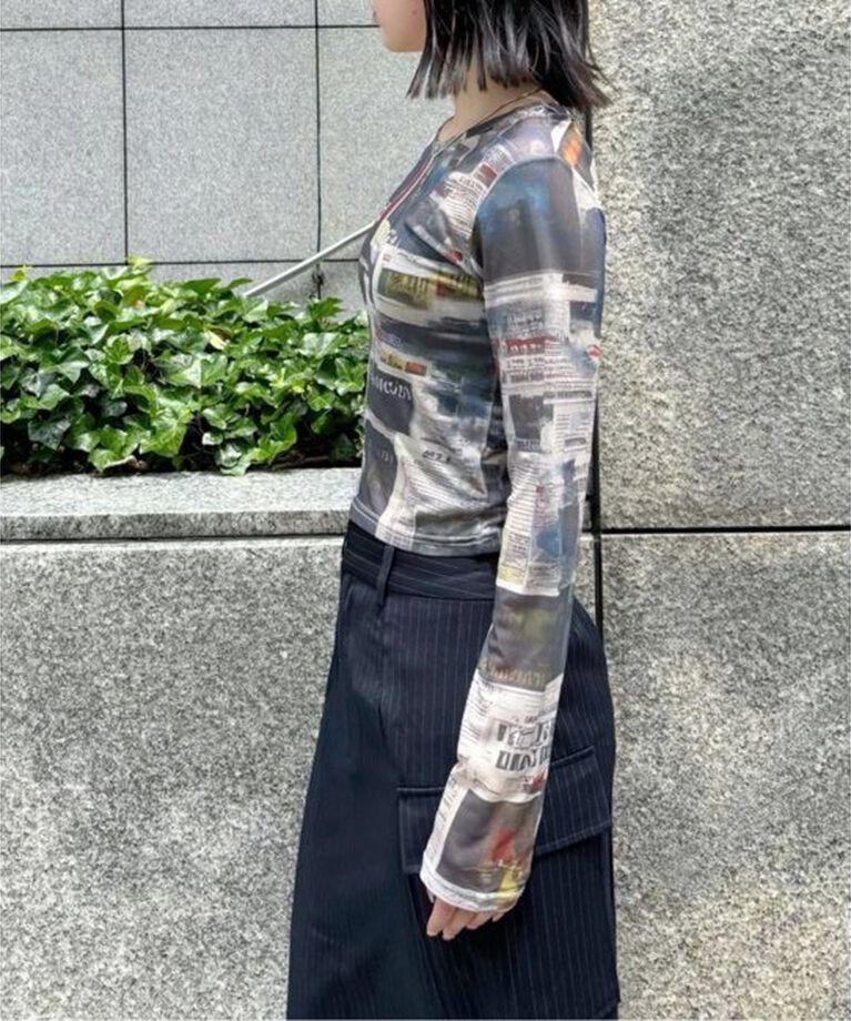 Oriens JOURNAL STANDARD「《追加》プリントシアープルオーバー」|Tシャツ・カットソー|