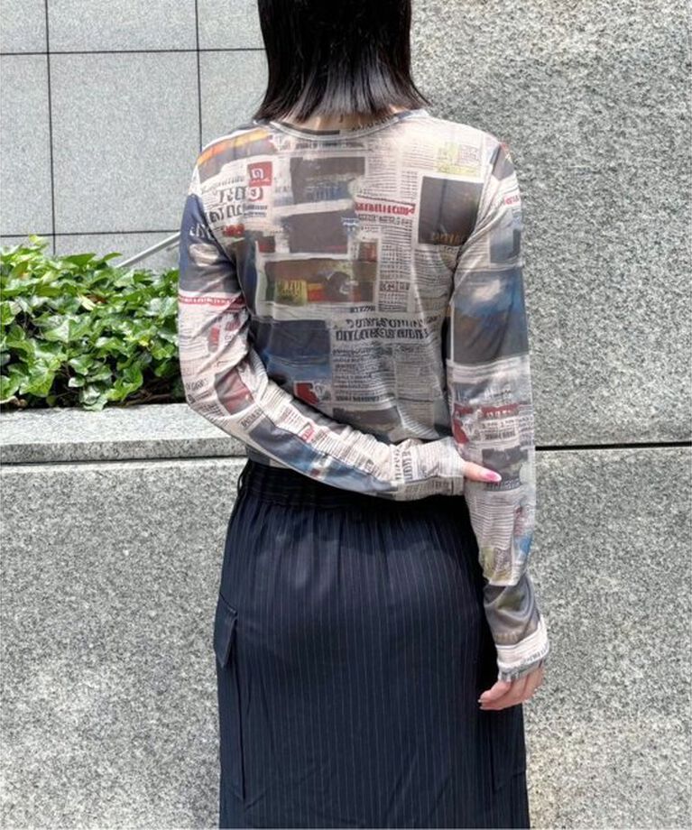 Oriens JOURNAL STANDARD「《追加》プリントシアープルオーバー」|Tシャツ・カットソー|