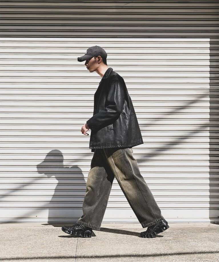 JOURNAL STANDARD「バーティカルカット デニムベルテッド」|デニム|