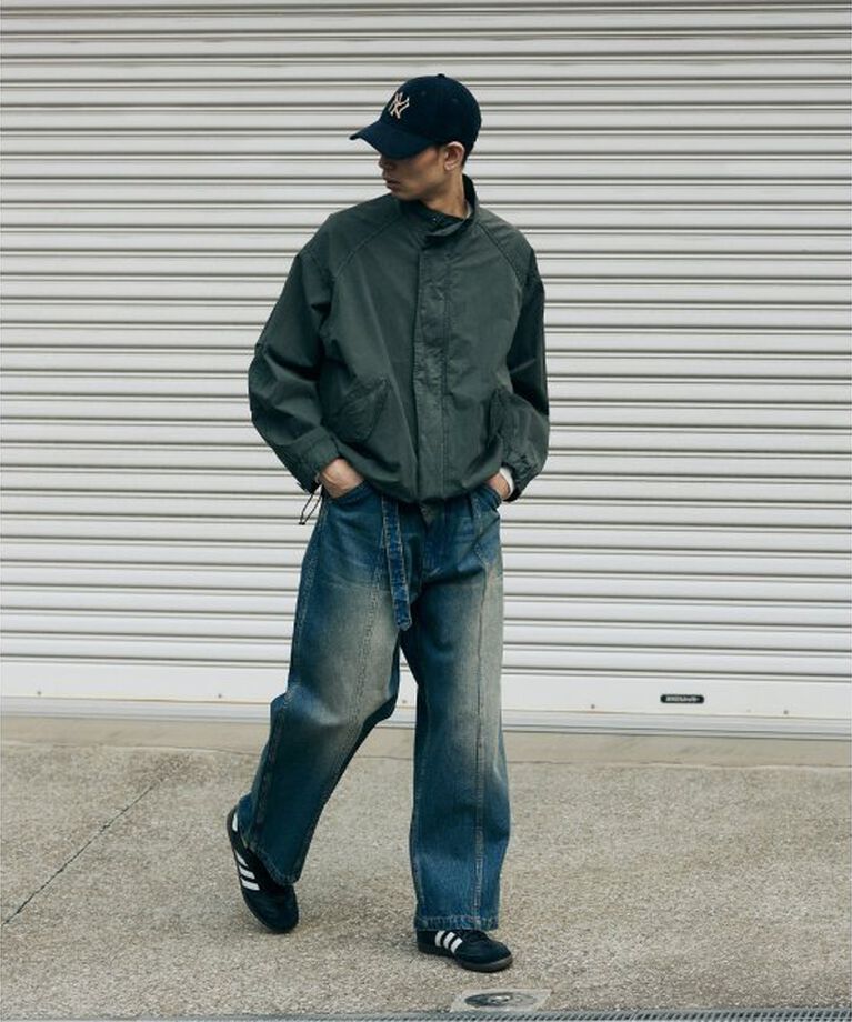 JOURNAL STANDARD「バーティカルカット デニムベルテッド」|デニム|