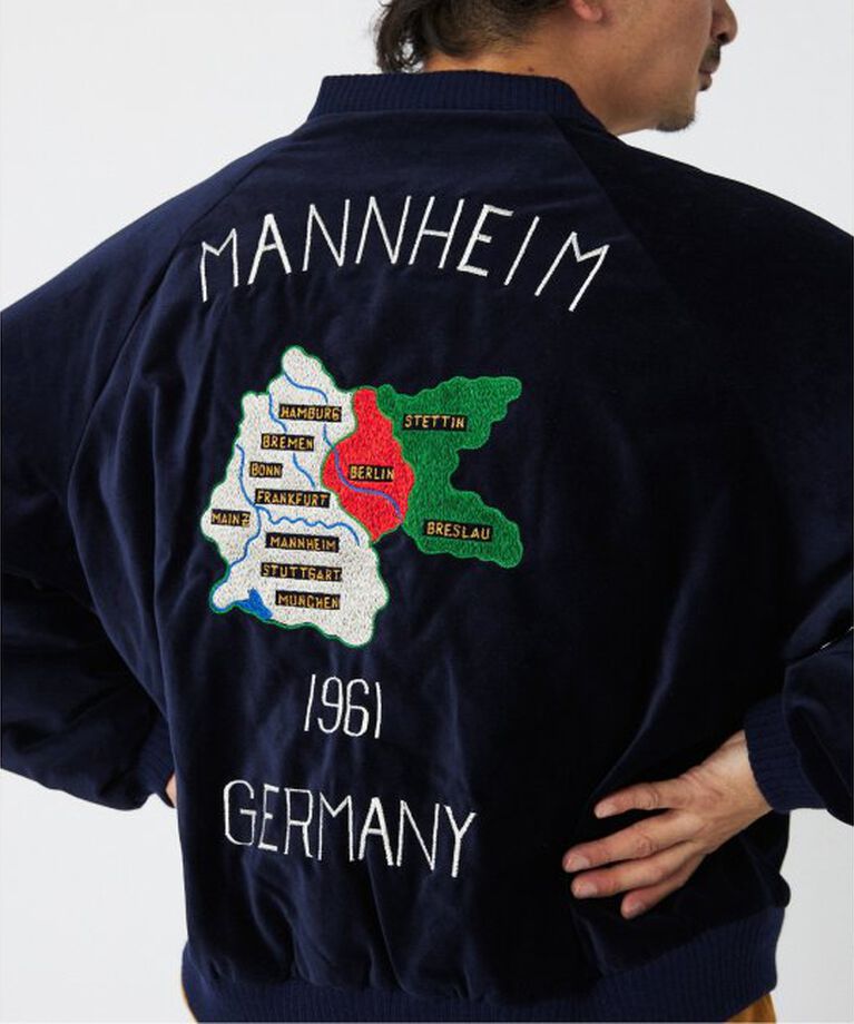 JOURNAL STANDARD relume「TOWNCRAFT / タウンクラフト 別注 スーベニアジャケット”GERMANY”」|その他|ネイビー