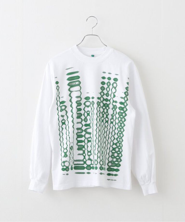 Oriens JOURNAL STANDARD「【b.Eautiful/ビューティフル】 Vapor Logo LS Shirt C010- LS-004/ C010- LS-」|Tシャツ・カットソー|ホワイト