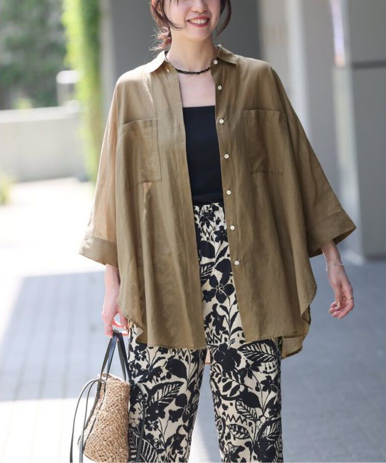 JOURNAL STANDARD relume「シアーコットンドルマンシャツ」|シャツ・ブラウス|