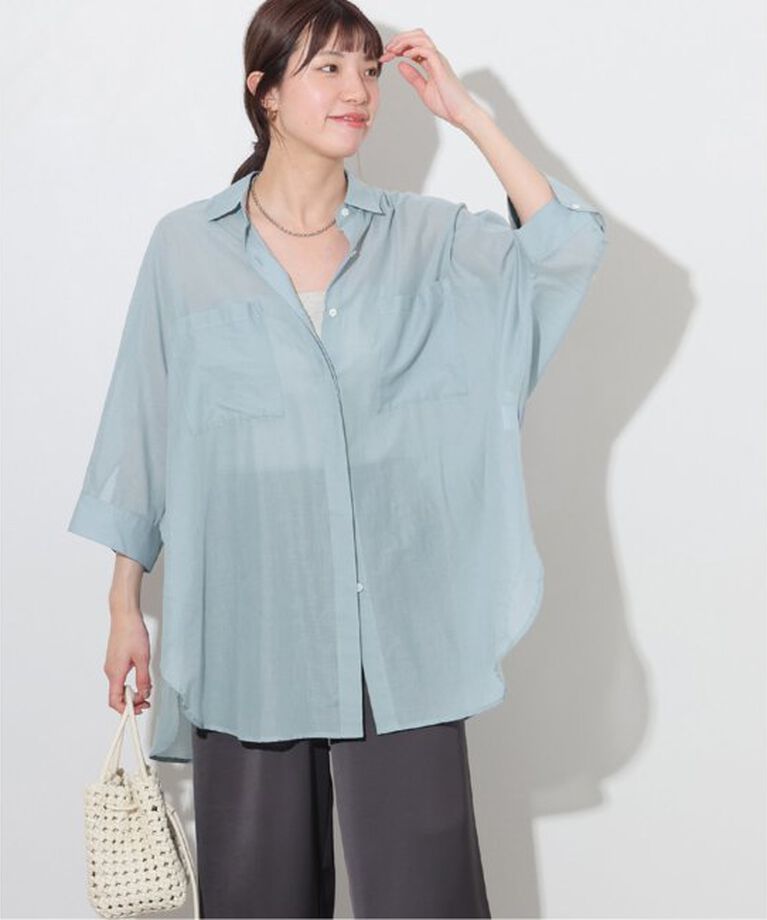 JOURNAL STANDARD relume「シアーコットンドルマンシャツ」|シャツ・ブラウス|