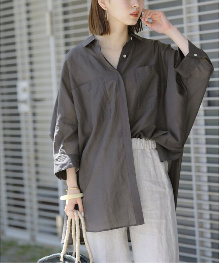 JOURNAL STANDARD relume「シアーコットンドルマンシャツ」|シャツ・ブラウス|