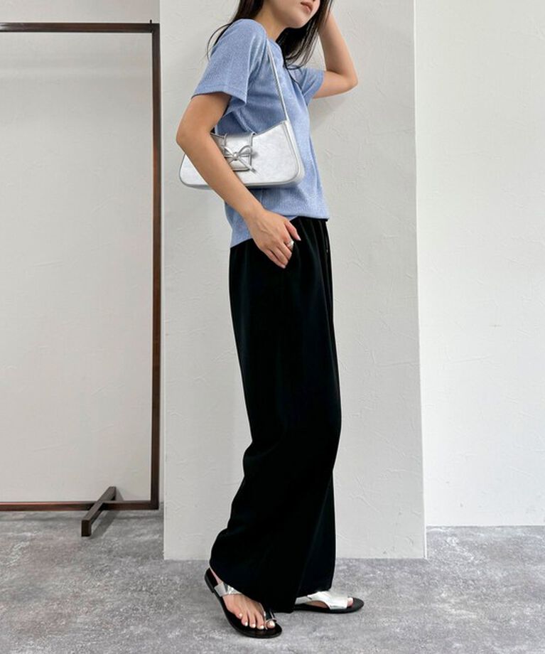fredy emue「ラメテレコTシャツ」|Tシャツ・カットソー|