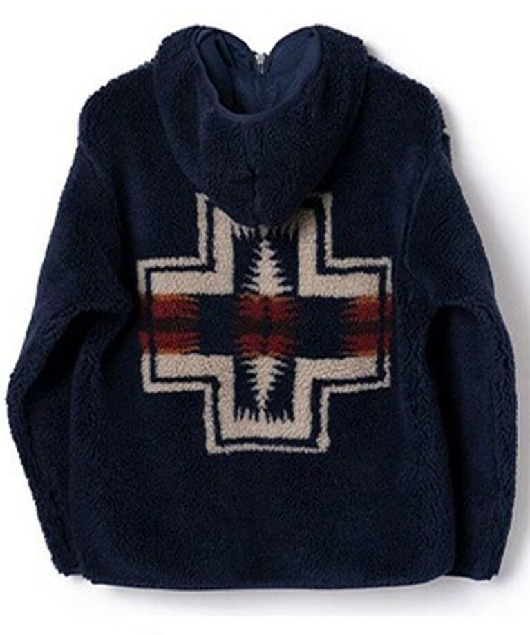 GLOSTER「【PENDLETON/ペンドルトン】ボアジップパーカー  UNISEX/ユニセックス」|パーカー|ネイビー