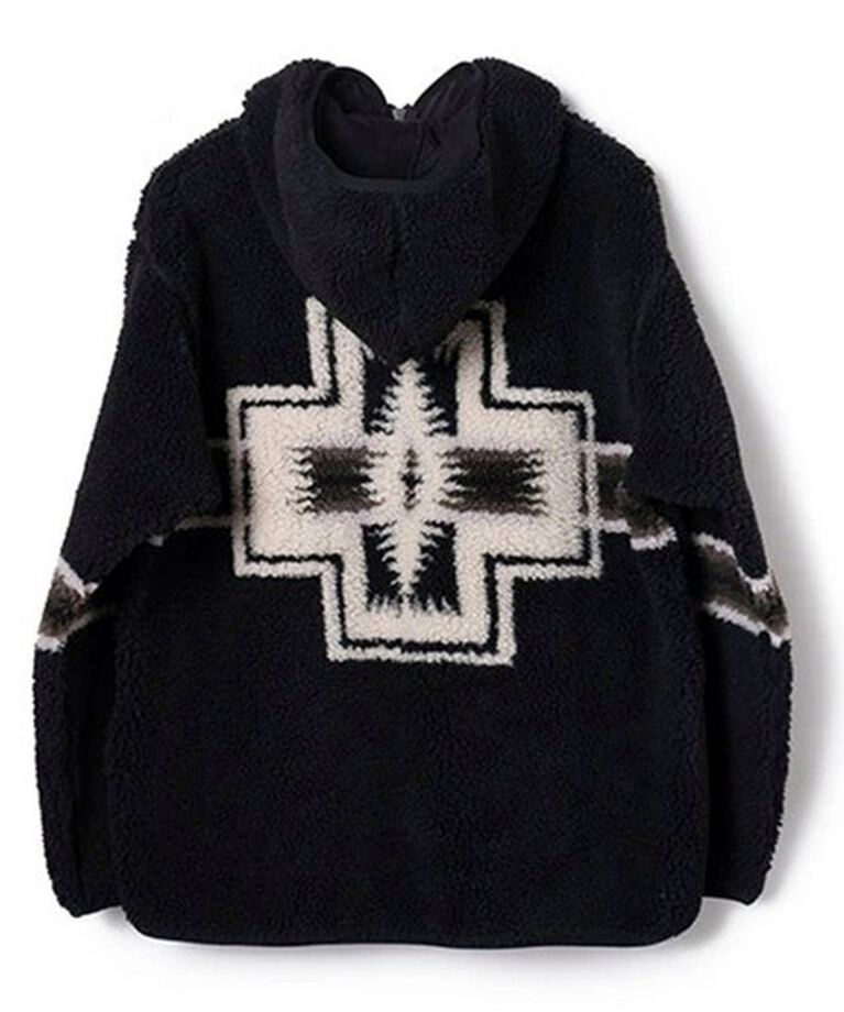 GLOSTER「【PENDLETON/ペンドルトン】ボアジップパーカー  UNISEX/ユニセックス」|パーカー|ブラック