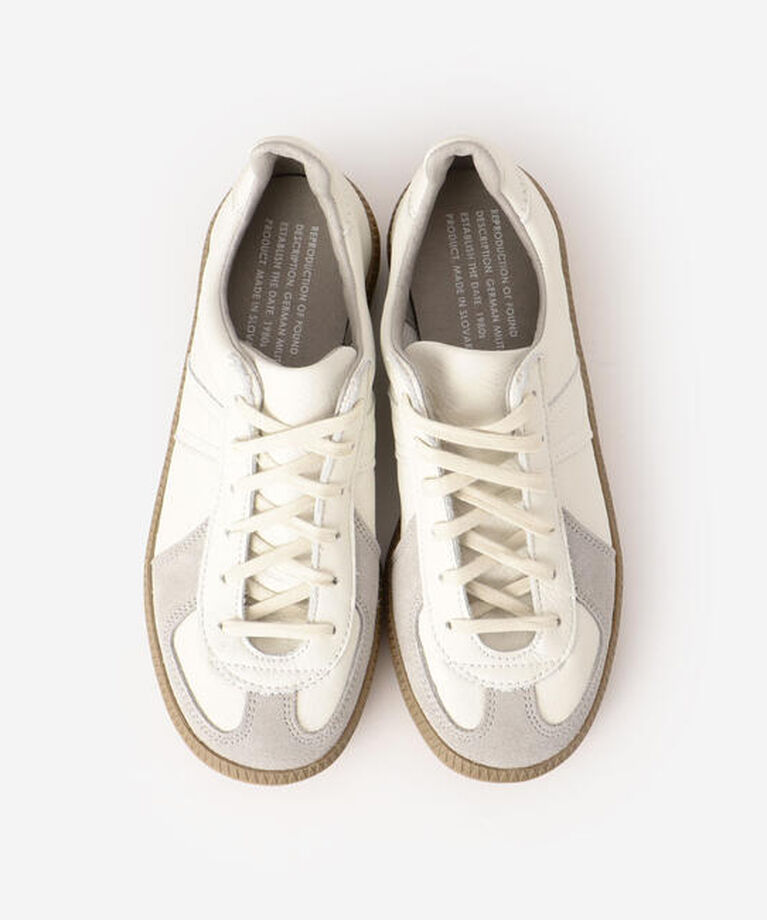  「REPRODUCTION OF FOUND | 〈別注〉GERMAN MILITARY TRAINER WOMEN」|スニーカー|