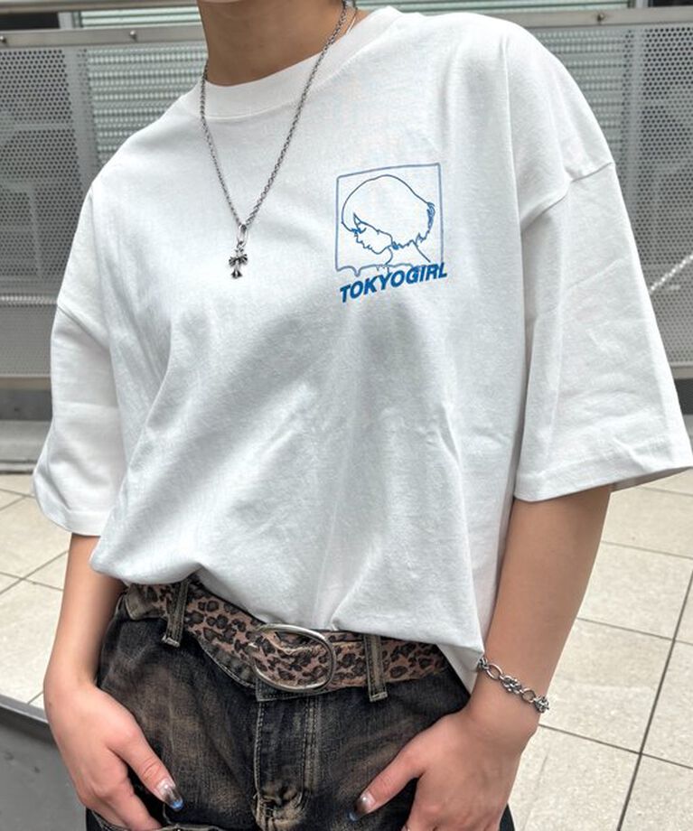  「WEB限定/2サイズ【TOKYOGIRL/東京ガール】ロゴTEE 」|Tシャツ・カットソー|