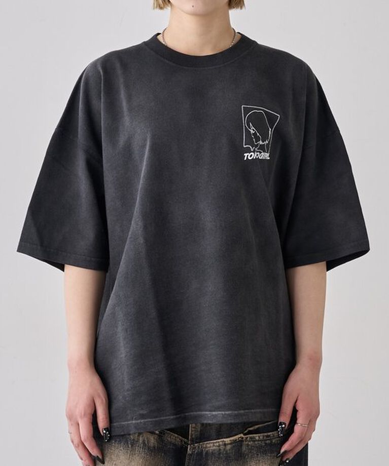  「WEB限定/2サイズ【TOKYOGIRL/東京ガール】ロゴTEE 」|Tシャツ・カットソー|