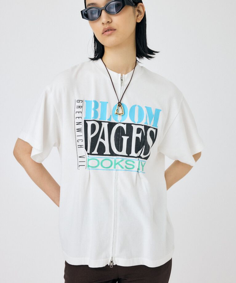 MOUSSY「BOOK STORE NY Tシャツ」|Tシャツ・カットソー|WHT