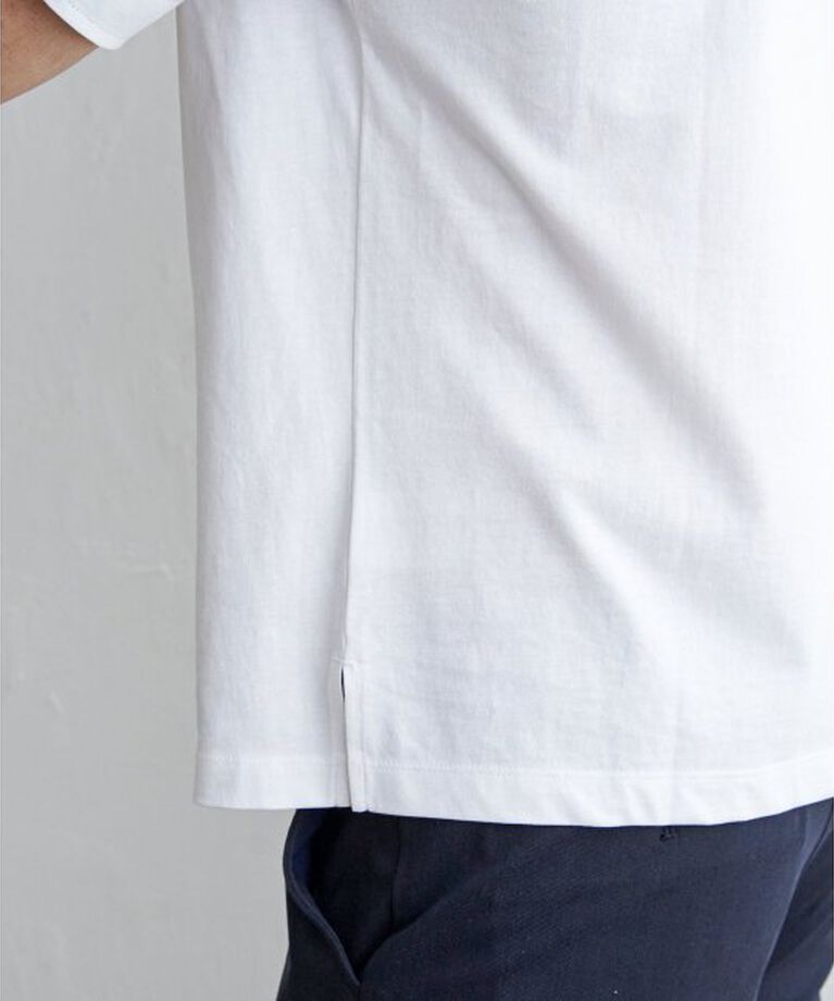 ikka「ストライプＭＩＸポケットＴ」|Tシャツ・カットソー|