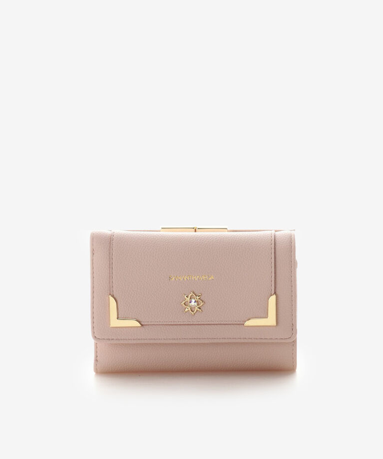 Samantha Vega「シンプルビジュー折財布」|財布|ﾋﾟﾝｸﾍﾞｰｼﾞｭ