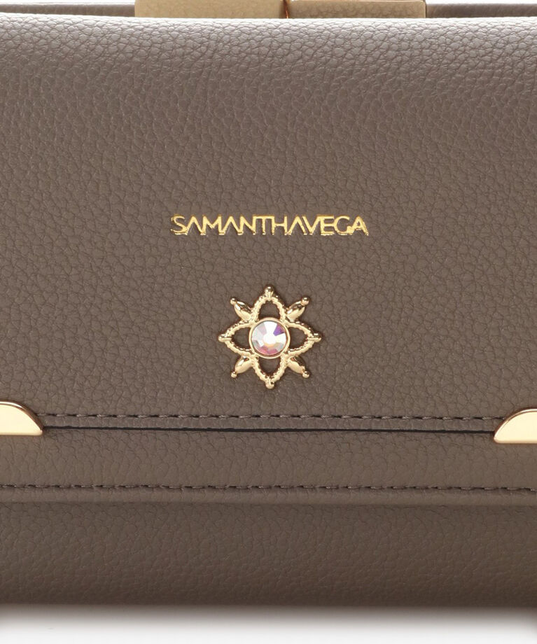 Samantha Vega「シンプルビジュー折財布」|財布|