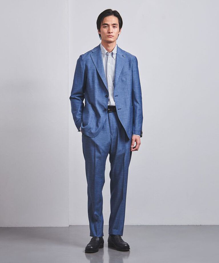 UNITED ARROWS「オーガニックコットン オックスフォード ストライプ ボタンダウン シャツ」|シャツ・ブラウス|