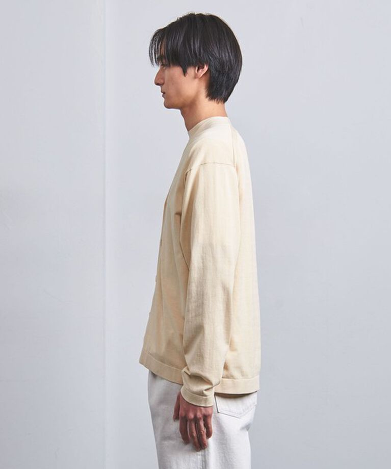 UNITED ARROWS「クレープ コットン カーディガン」|カーディガン|