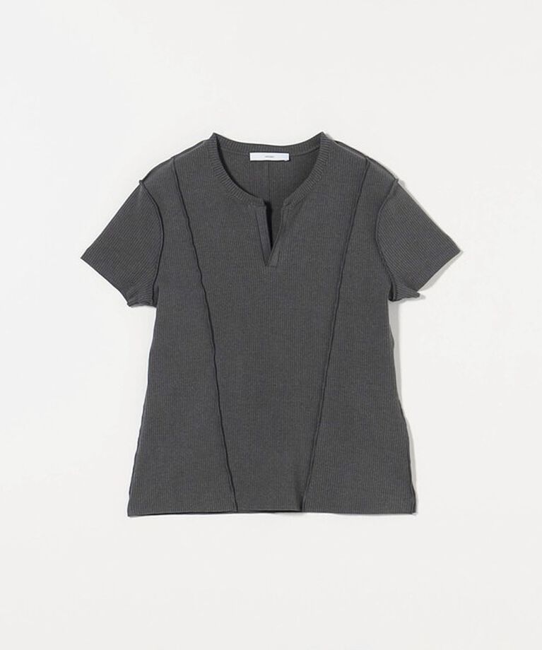 ASTRAET「＜ASTRAET＞リブ キーネック カットソー」|Tシャツ・カットソー|