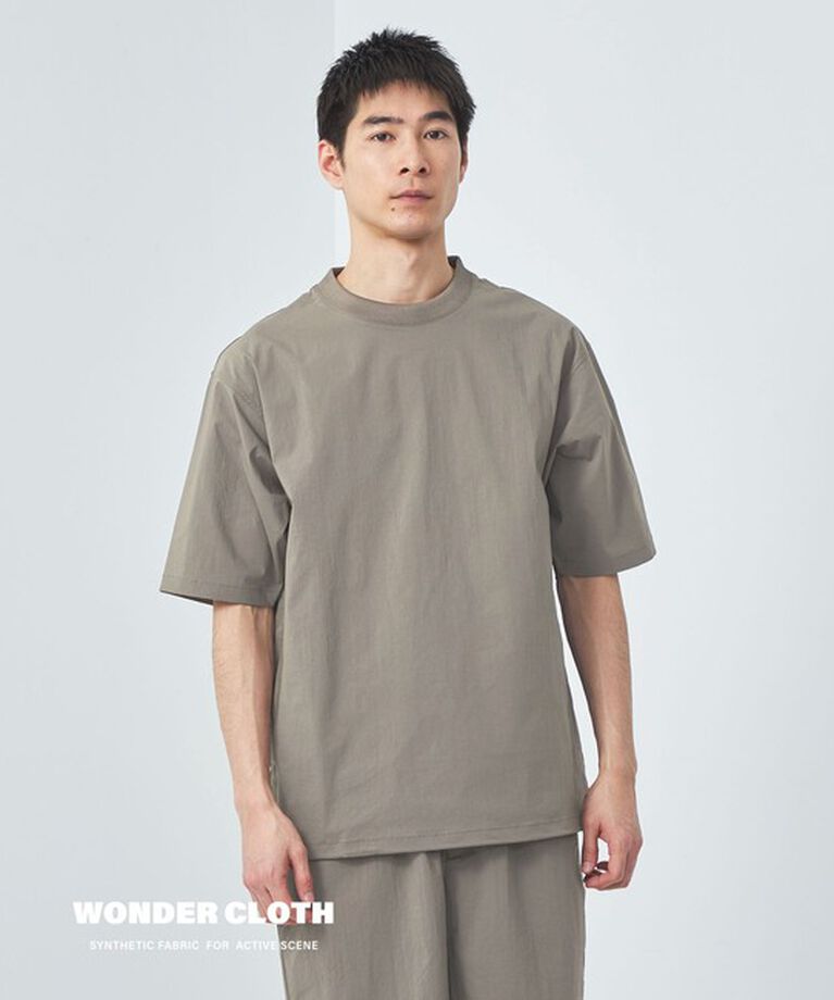 UNITED ARROWS green label relaxing「WONDER CLOTH クルーネック 半袖 Tシャツ -ストレッチ・接触冷感・吸水速乾-」|Tシャツ・カットソー|