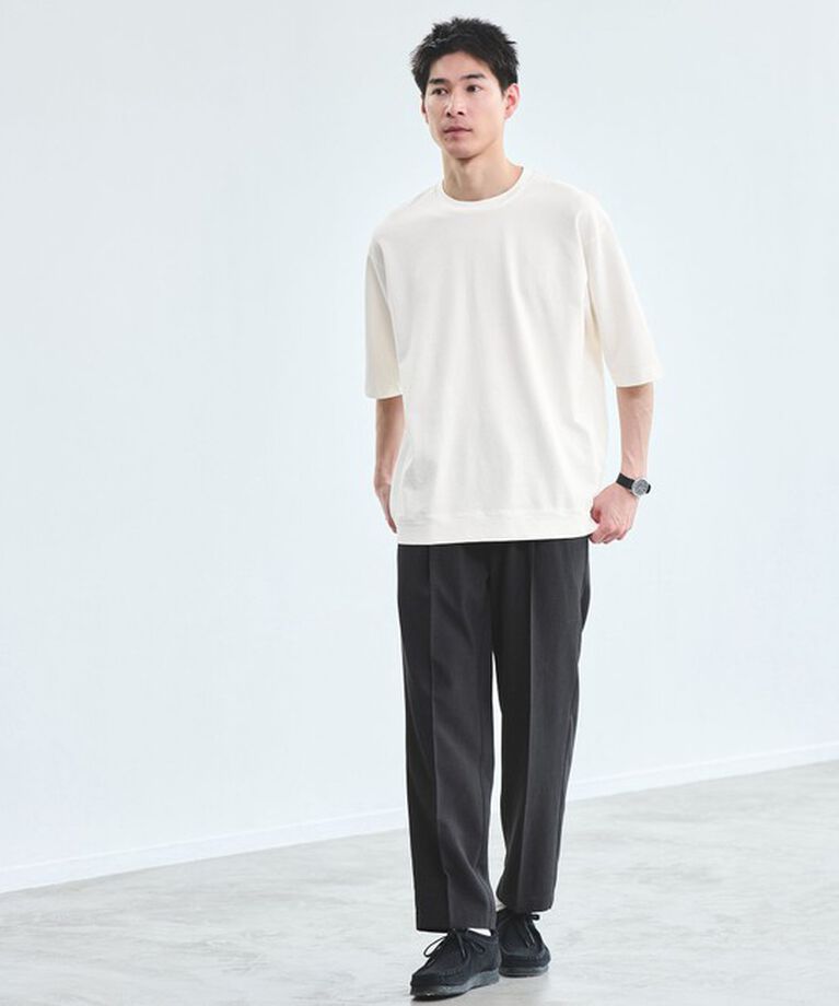 UNITED ARROWS green label relaxing「DEPEND インレイ クルーネック Tシャツ」|Tシャツ・カットソー|