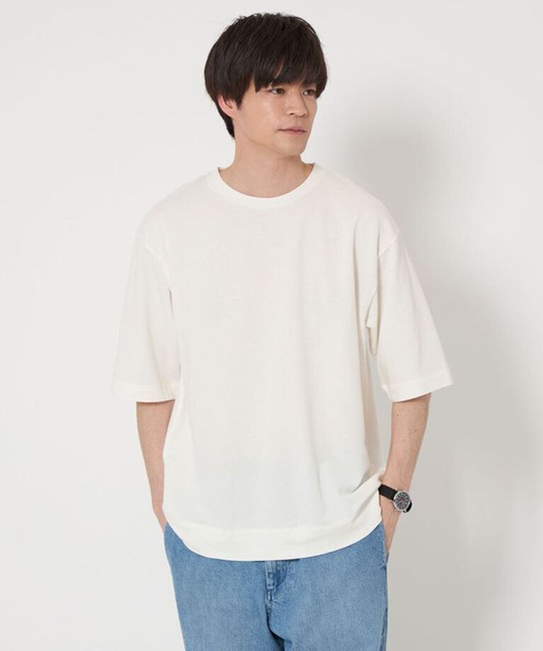 UNITED ARROWS green label relaxing「DEPEND インレイ クルーネック Tシャツ」|Tシャツ・カットソー|
